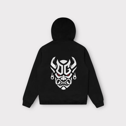 ONi Bomber Hooded Jacket Embroidered